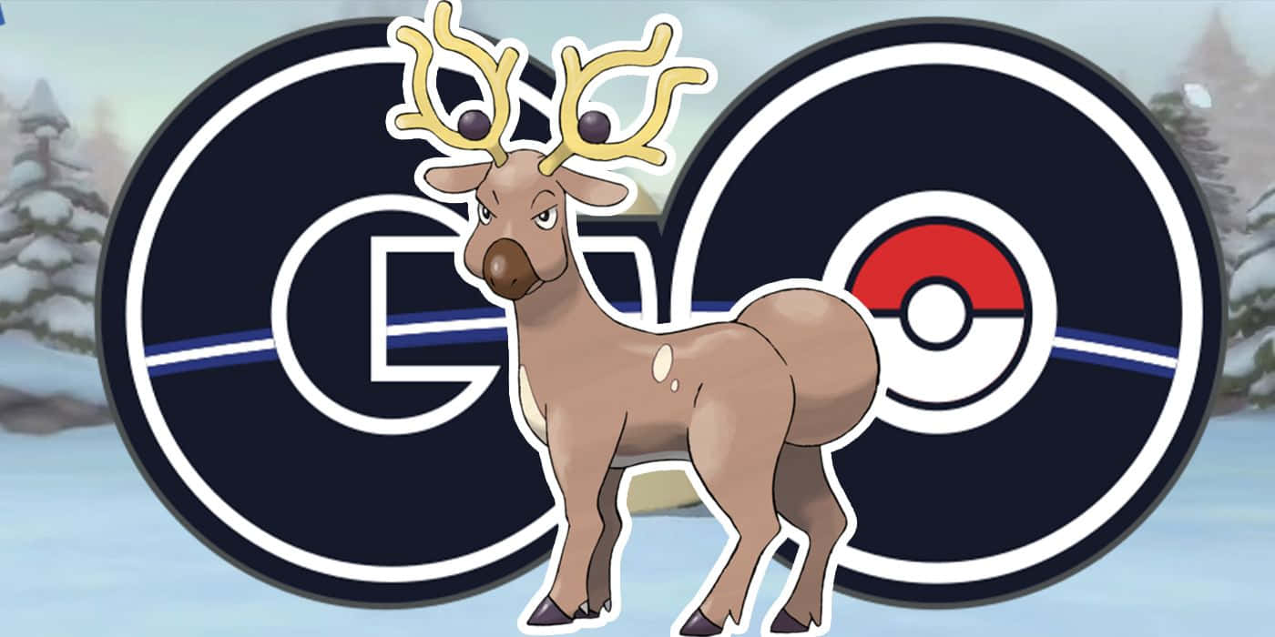 Stantler In Go Background