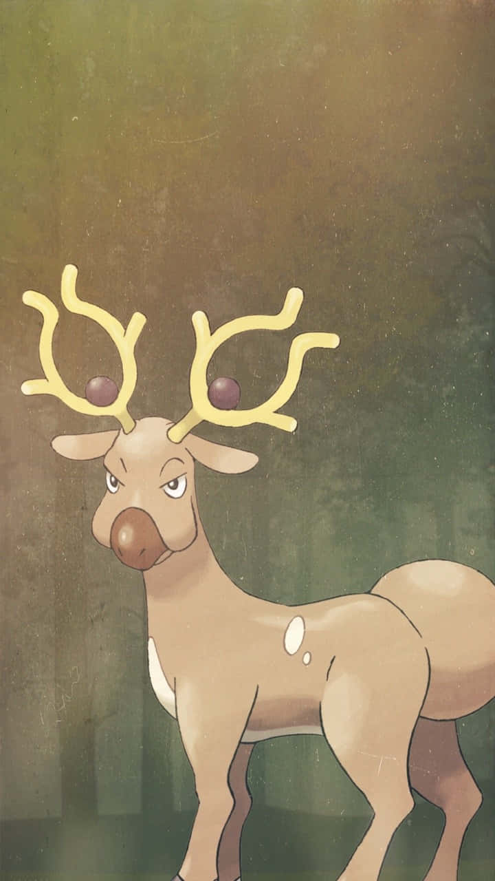 Stantler In The Mist Background