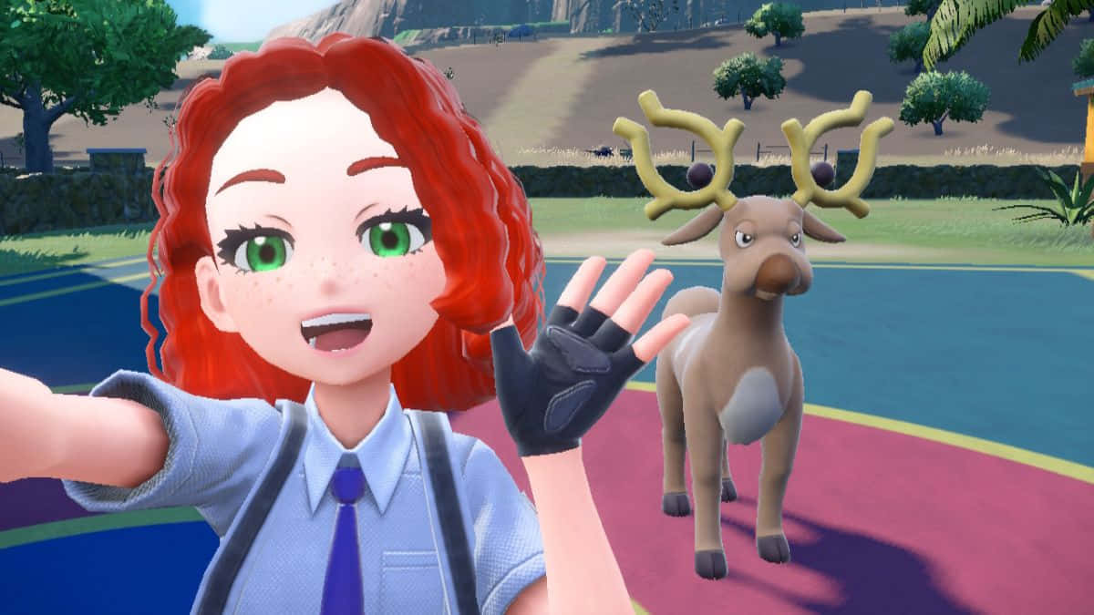 Stantler On The Field