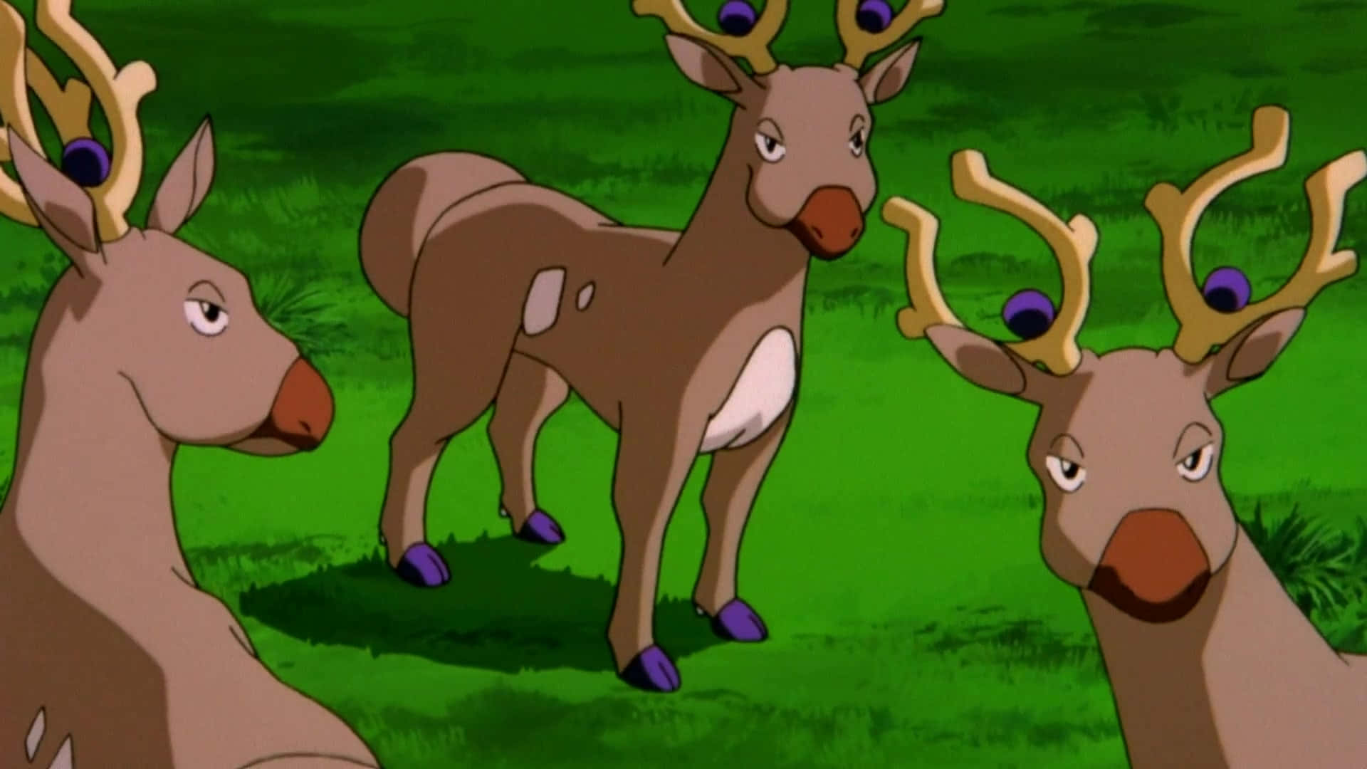 Stantler On The Grass
