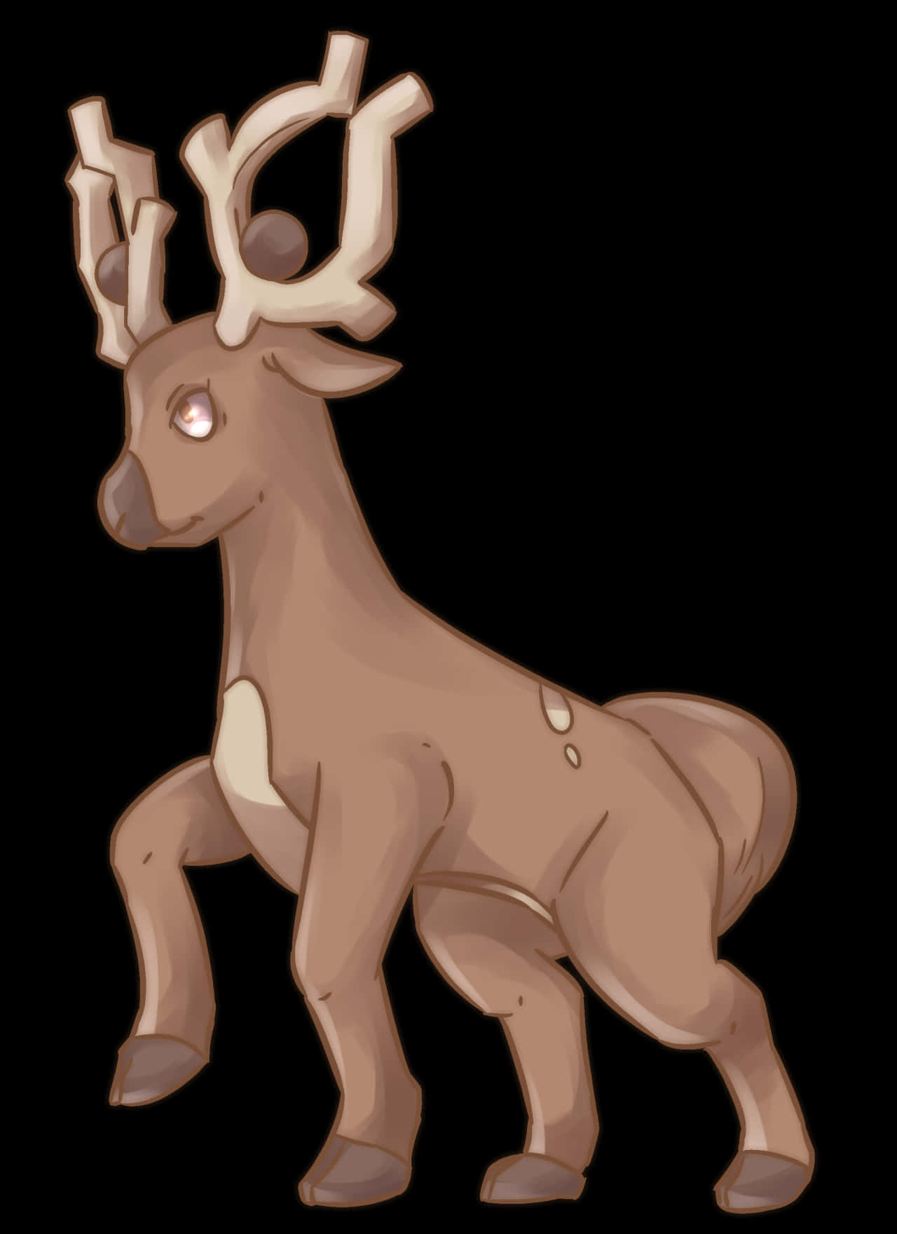 Stantler Skipping Background