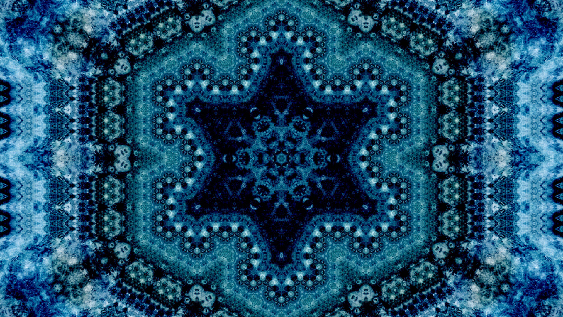 Star Abstraction Symmetrical Pattern Background