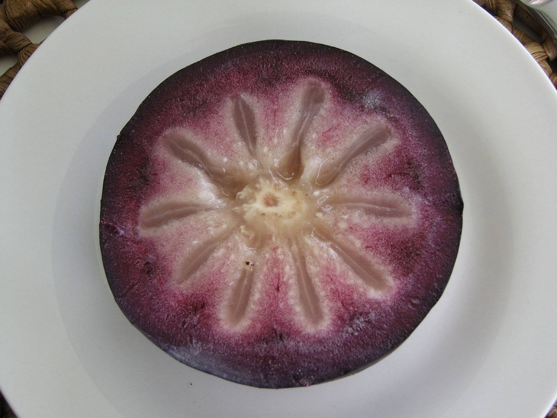 Star Apple In A Plate