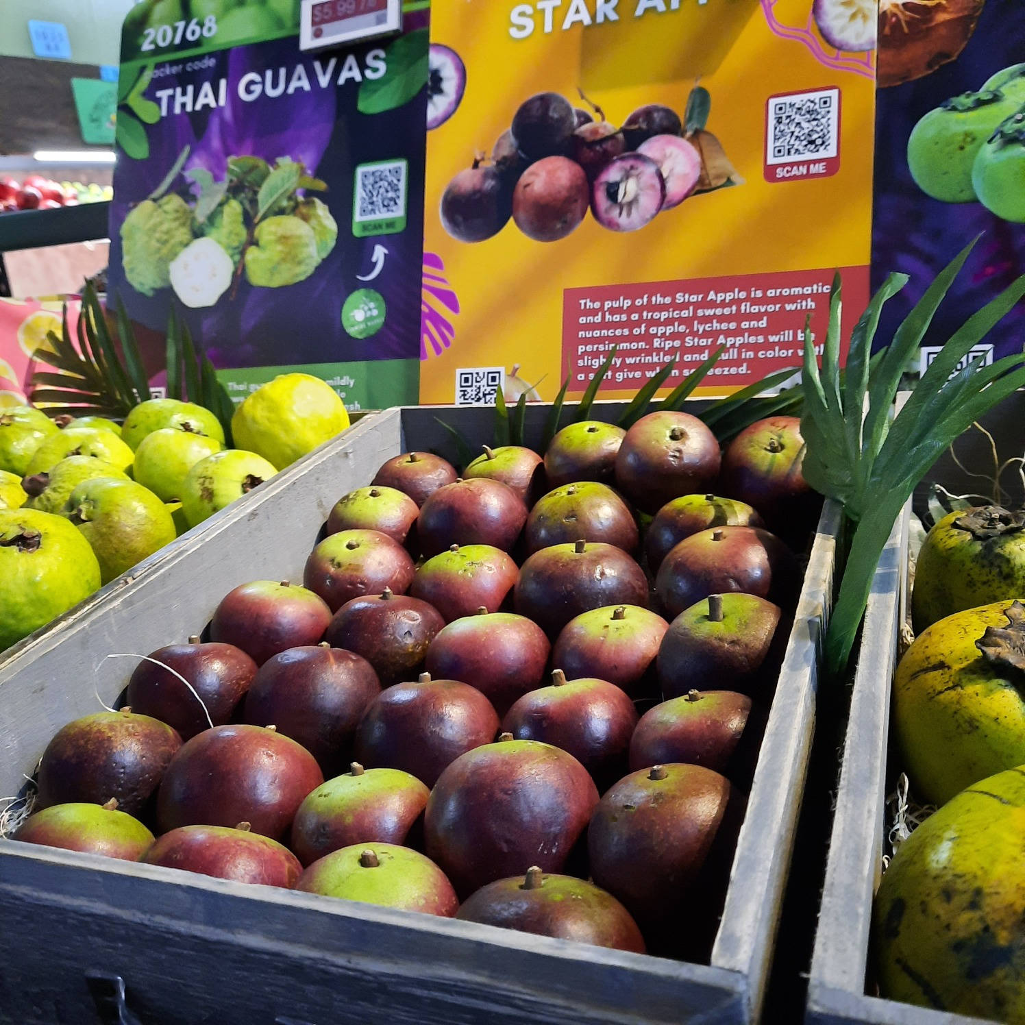 Star Apple In Supermarket