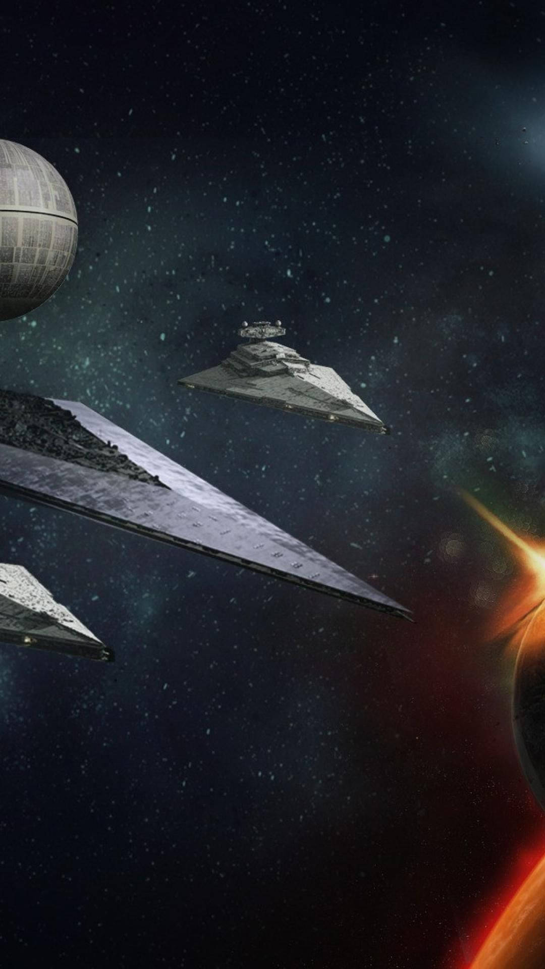 Star Destroyers In Star Wars Cell Phone