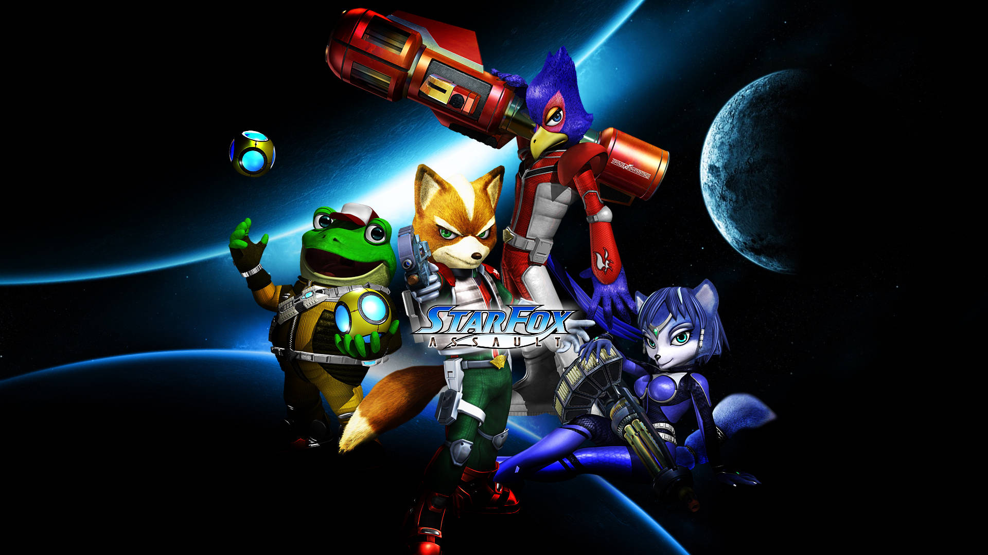 Star Fox Assault Characters Background
