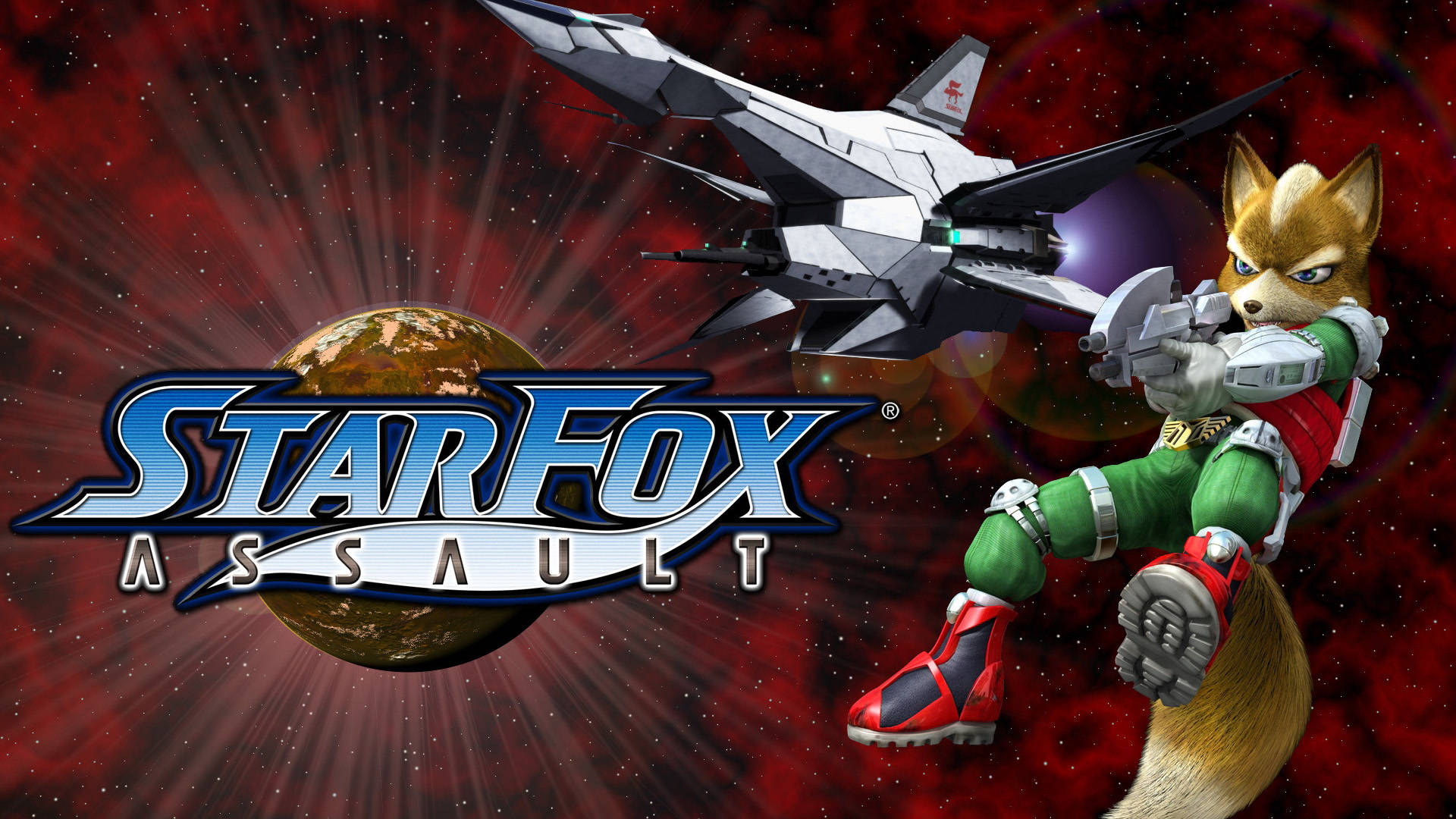 Star Fox Assault Fox Mccloud In Space
