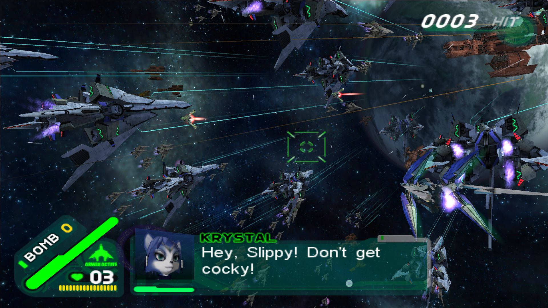 Star Fox Assault Ship Battle Background