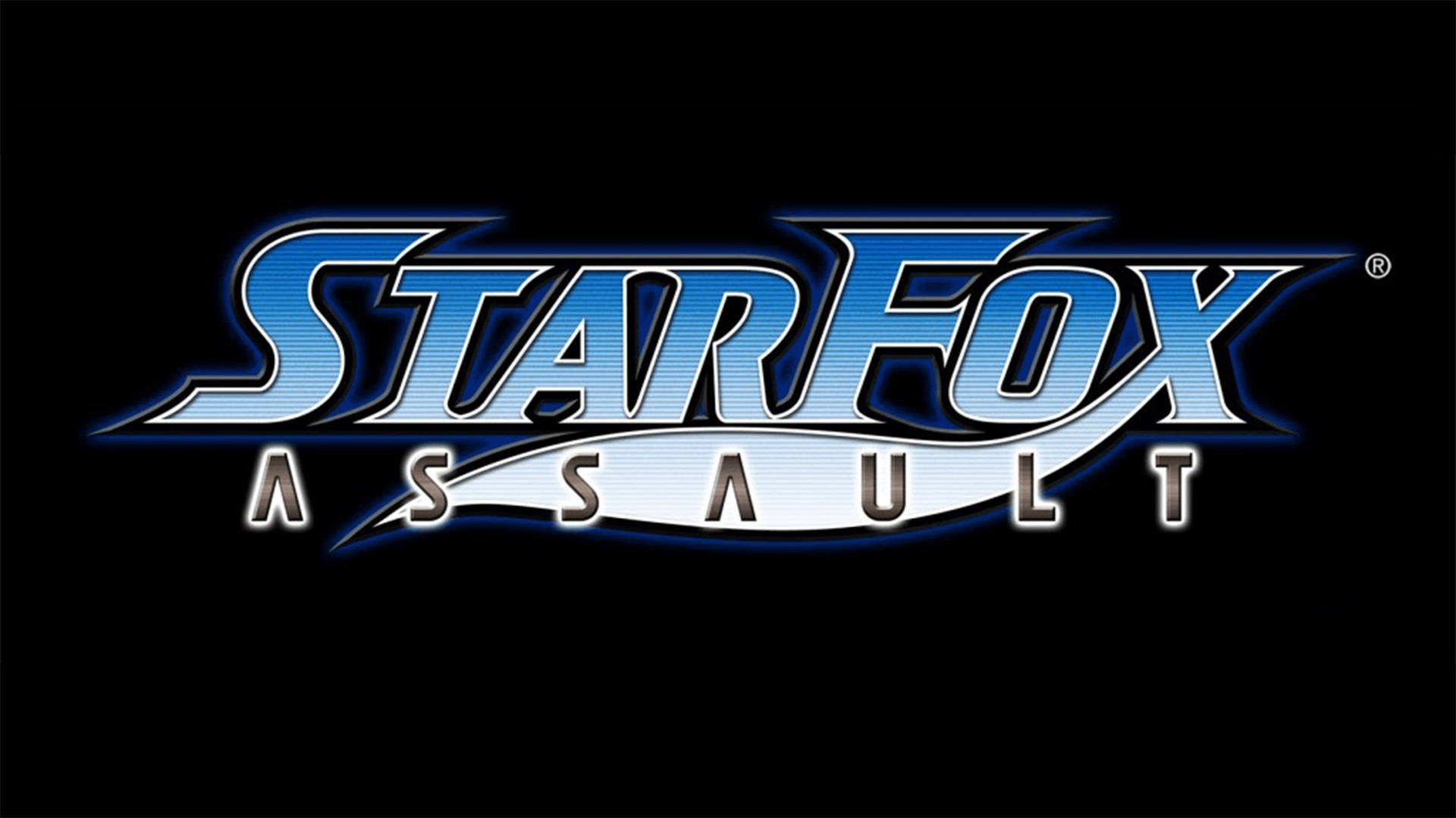 Star Fox Assault Silver Logo Background