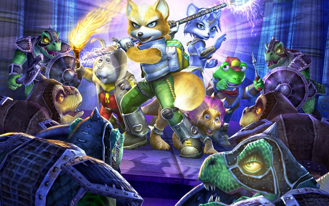 Star Fox Heroes Vs. Sharpclaws Background