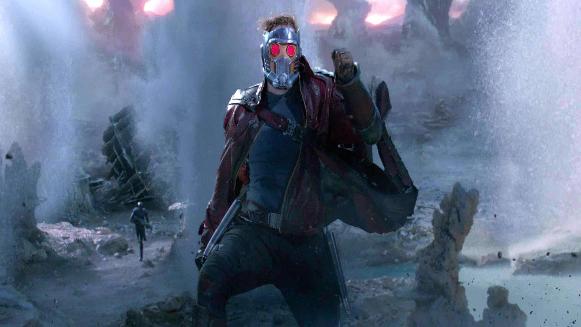 Star-lord In Guardians Of The Galaxy Background