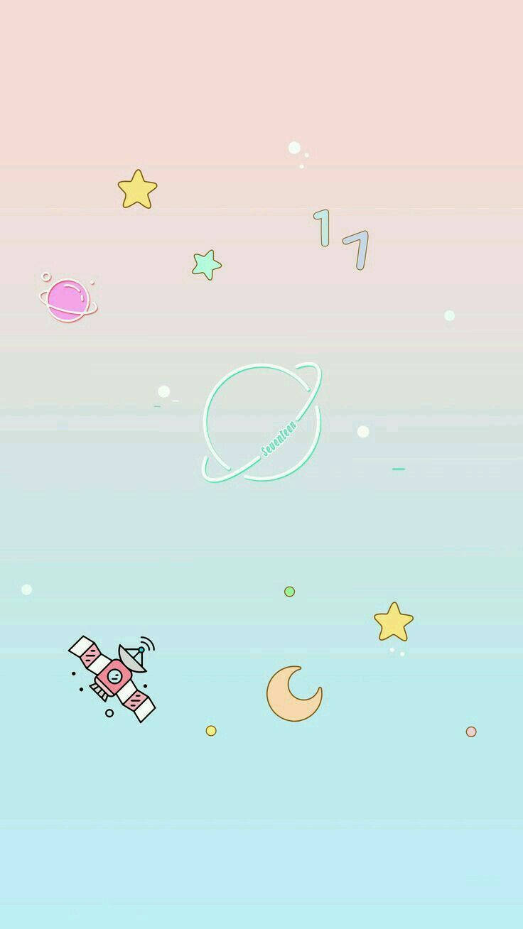 Star Planet Cute Iphone Lock Screen Background