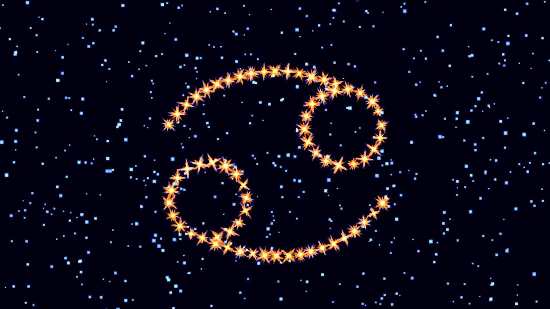 Star Sign Cancer Constellation Illustration Background