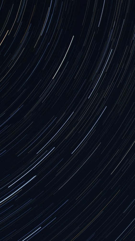 Star Trails In The Night Sky Background