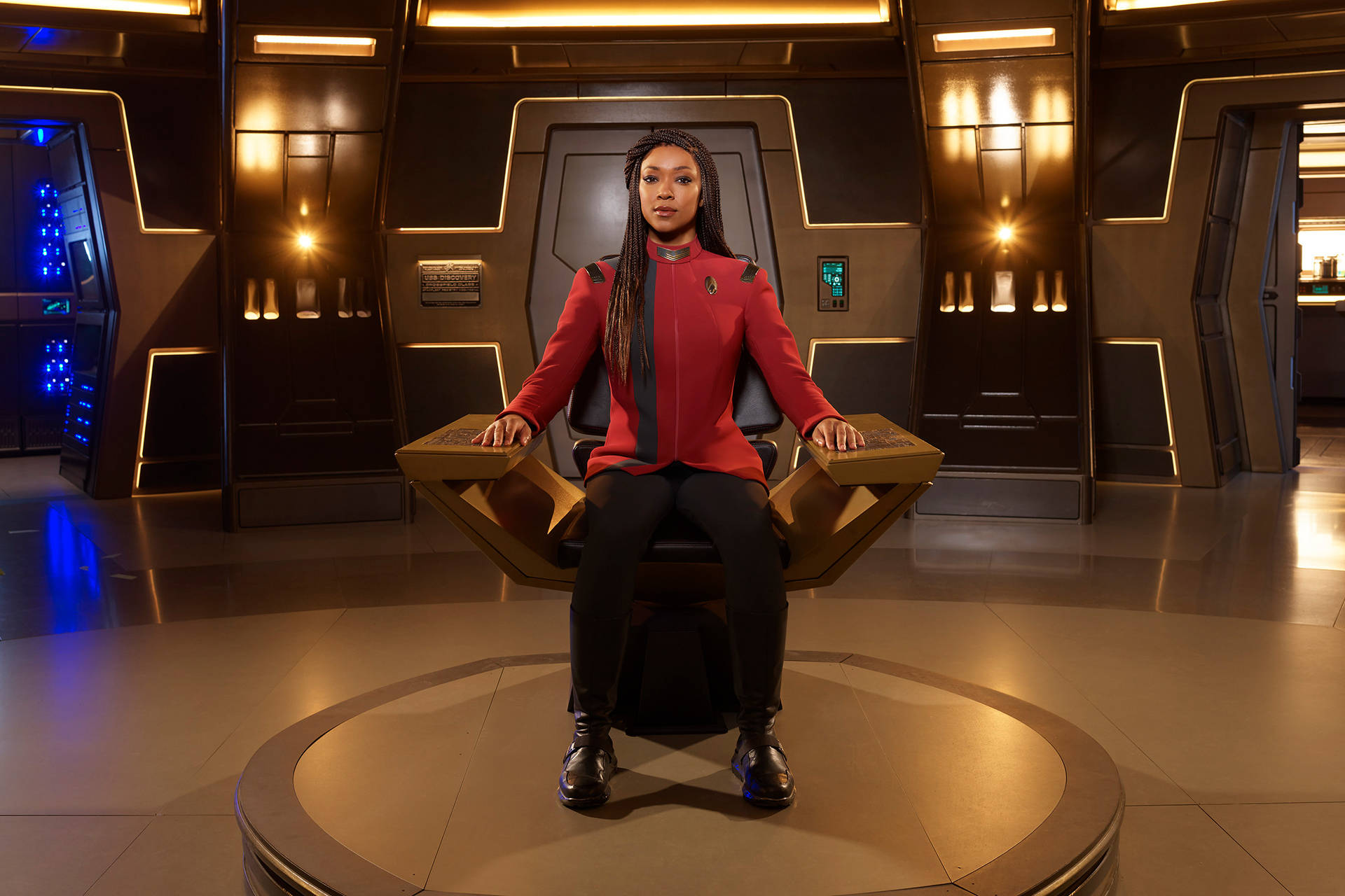 Star Trek Discovery Captain Burnham Background