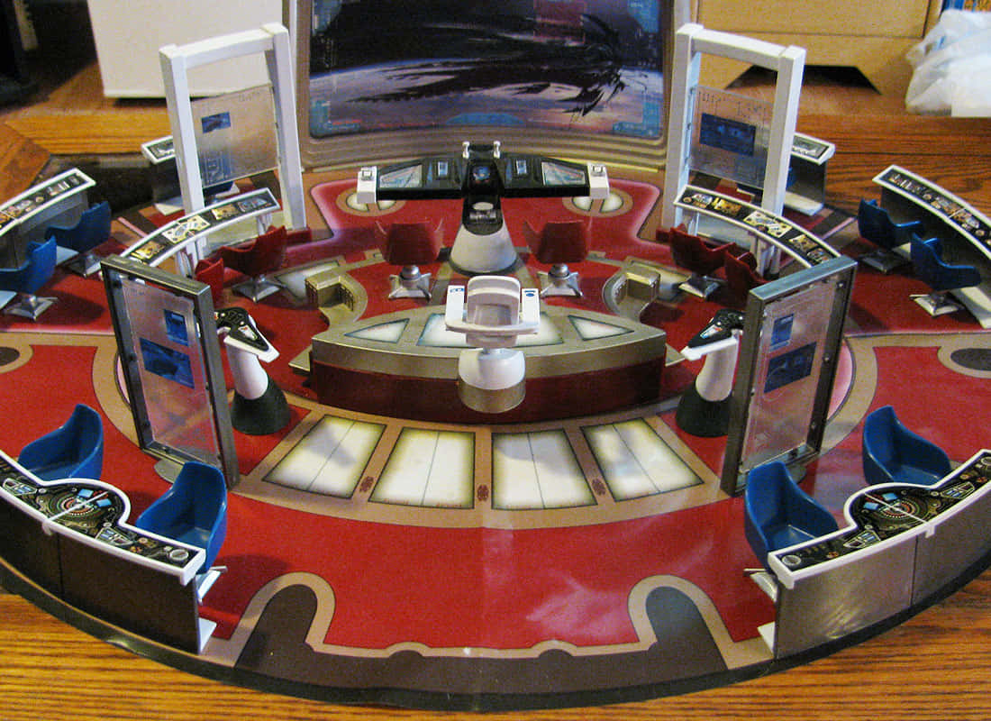 Star Trek Enterprise Bridge Playset Background