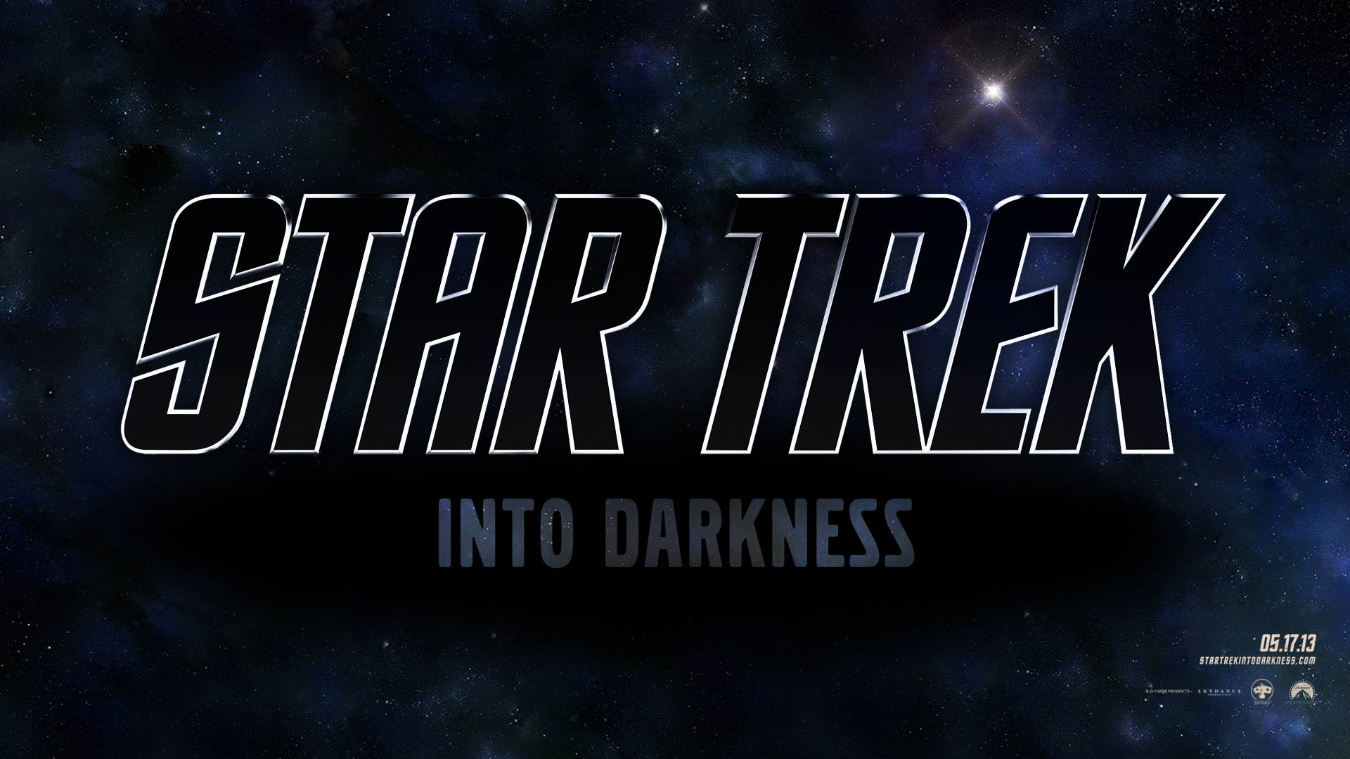 Star Trek Into Darkness Galaxy Poster Background