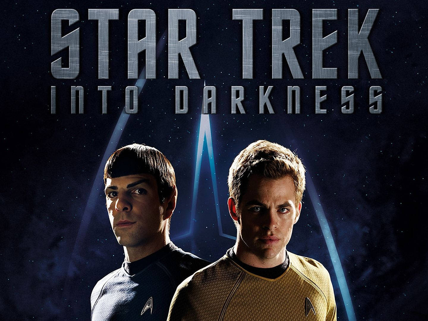 Star Trek Into Darkness Grey Title Background