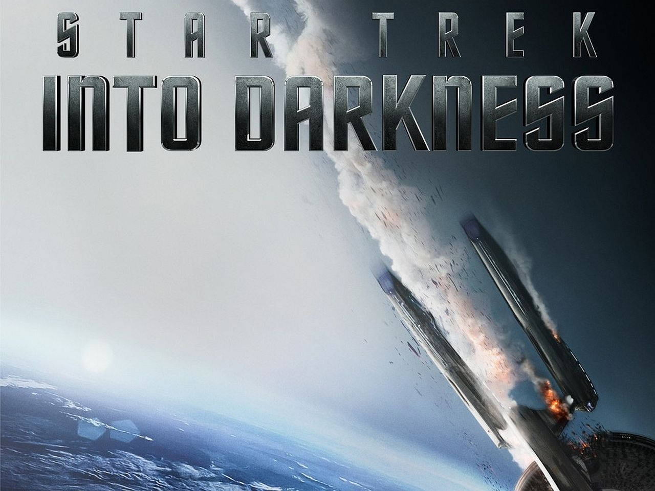 Star Trek Into Darkness Spaceship Poster Background