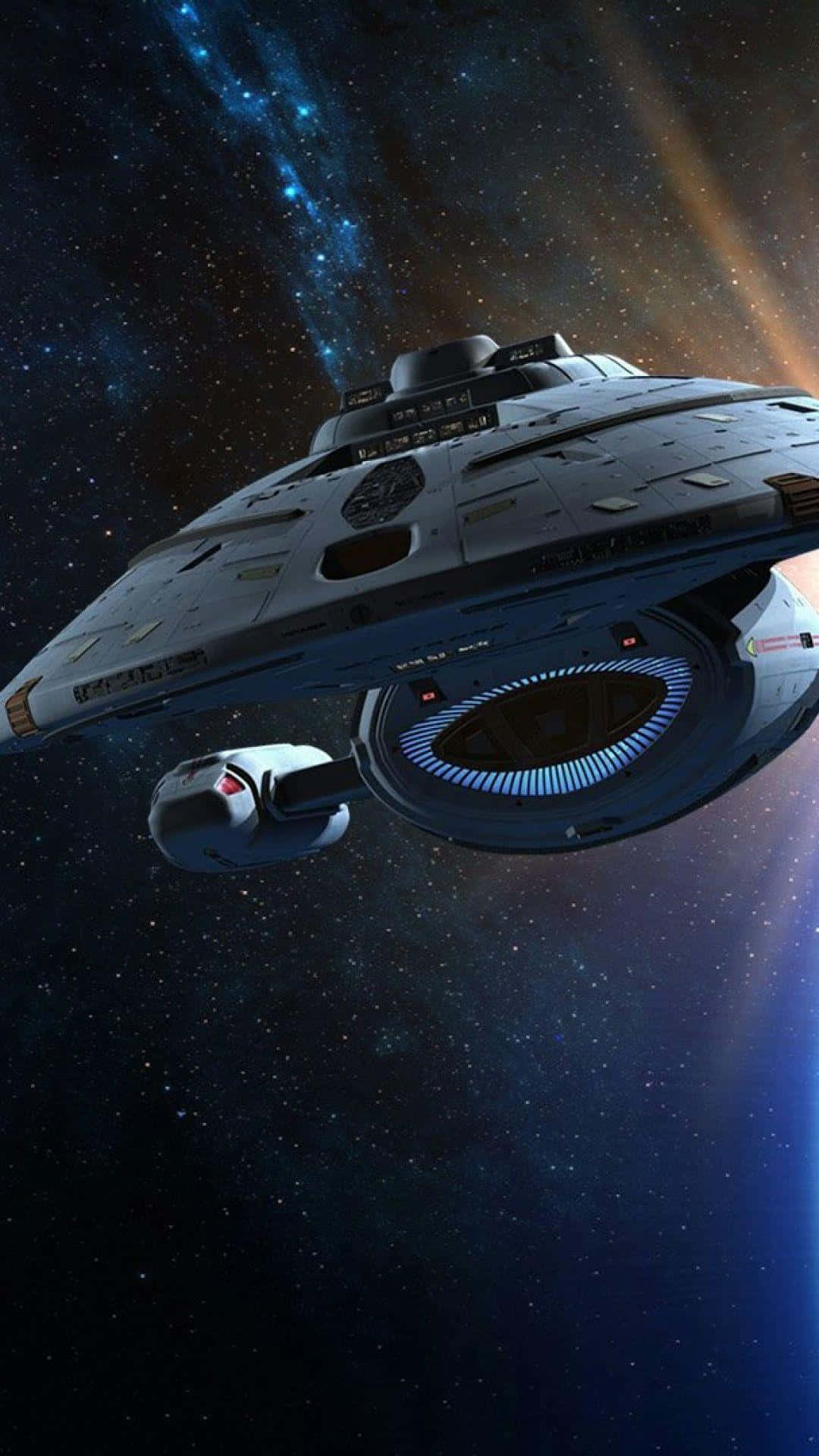 Star Trek Phone Open Door Background