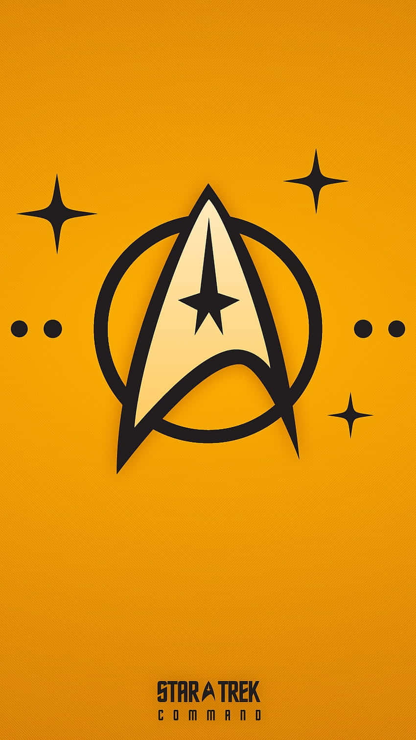 Star Trek Phone Orange Background Background