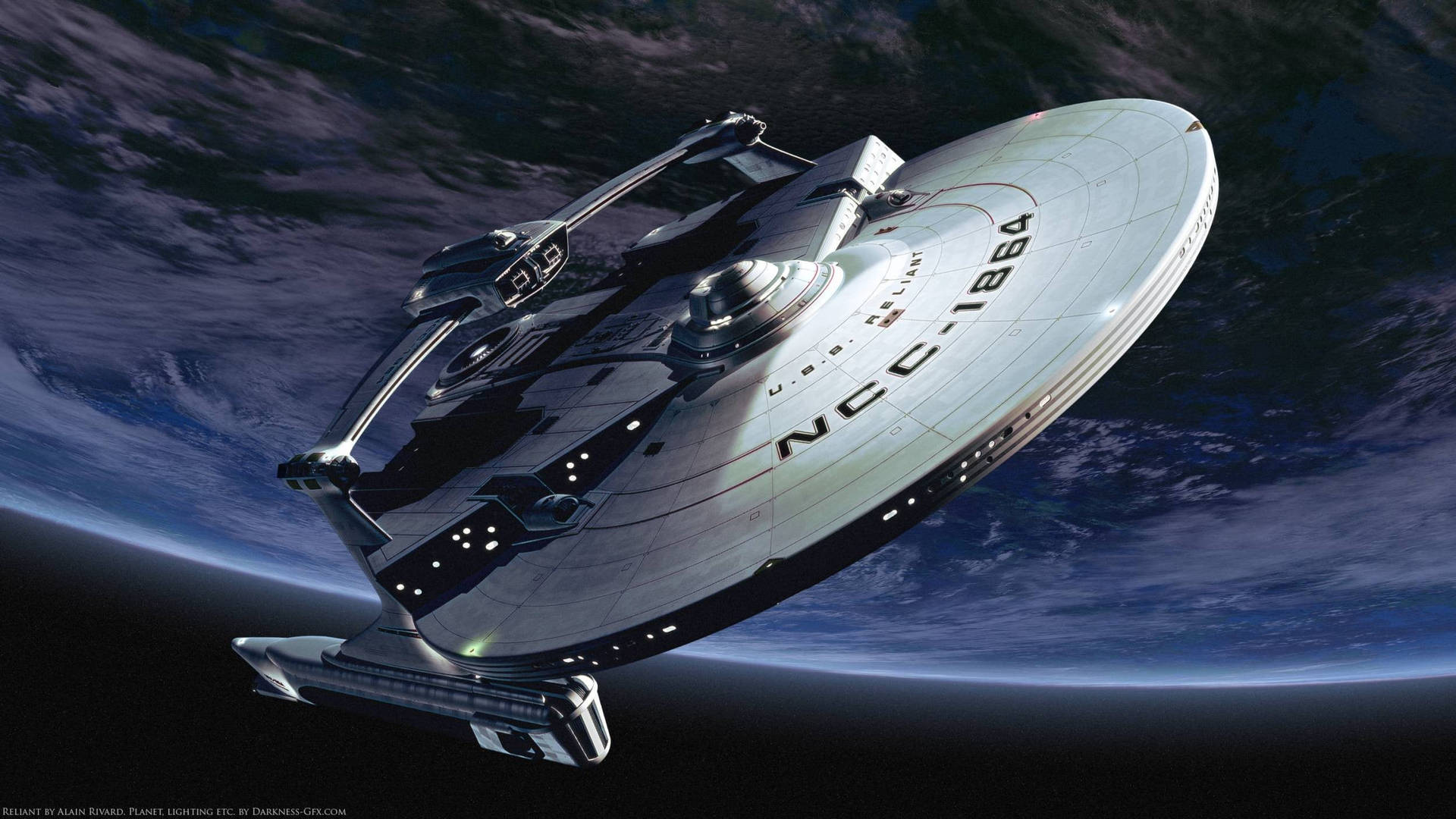 Star Trek Spaceship Background