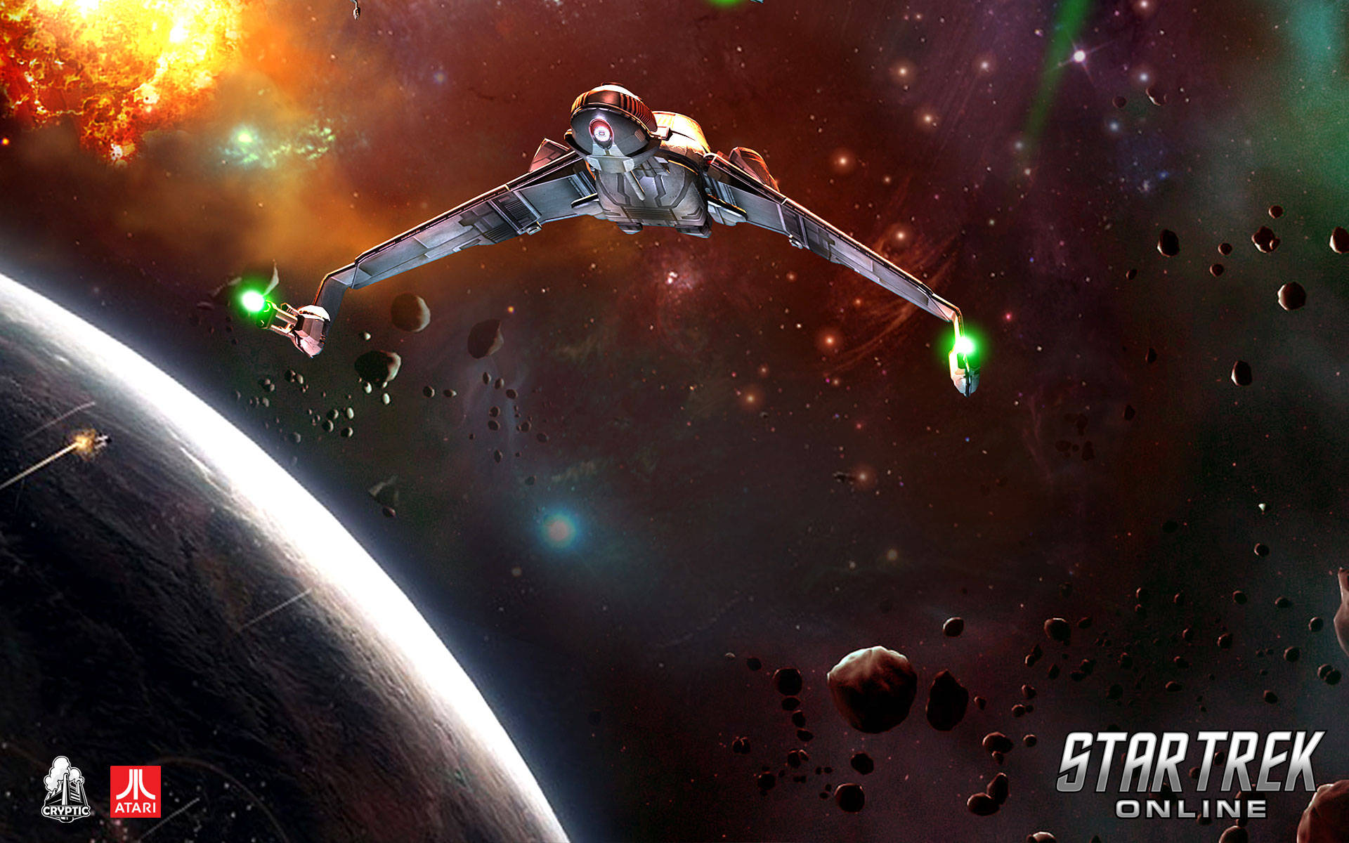 Star Trek Starship In Space Star Trek Online Background