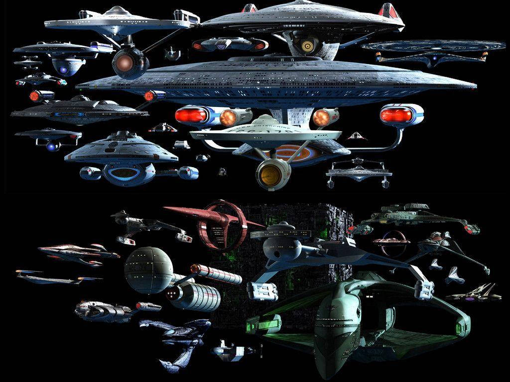 Star Trek Starship Line-up