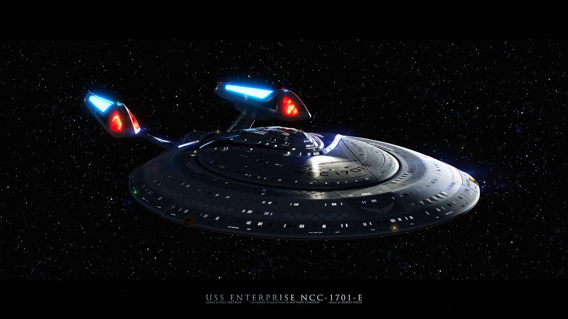 Star Trek Starship Uss Enterprise Ncc-1701-e Background