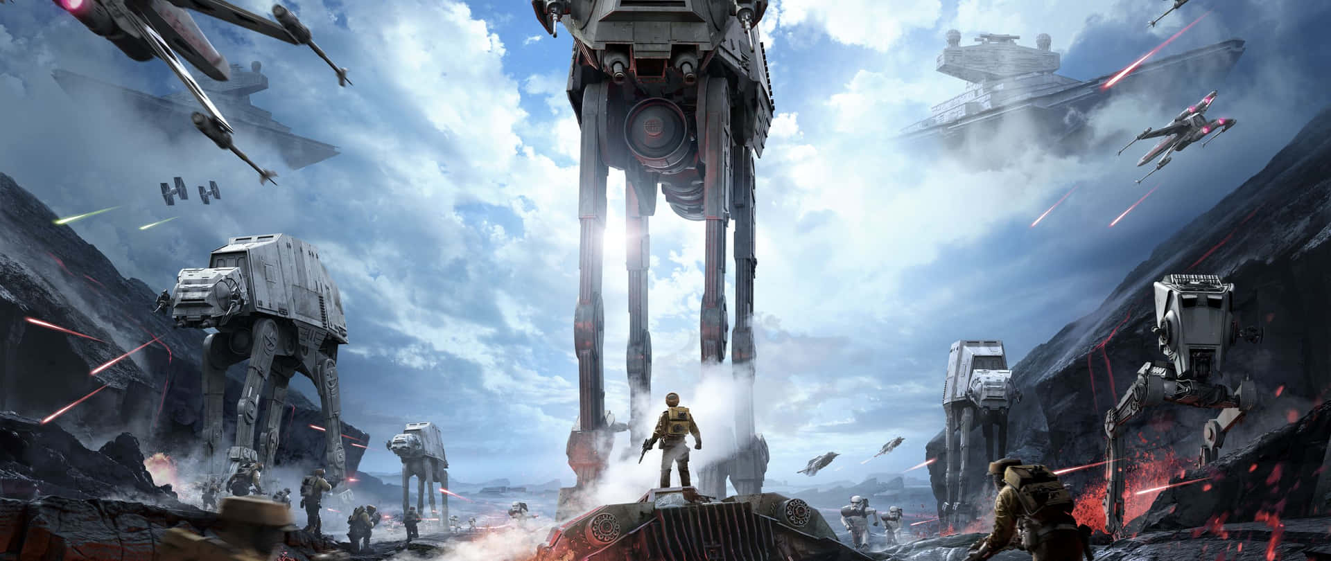 Star Wars 2560 X 1080 Alien Space Ships Background