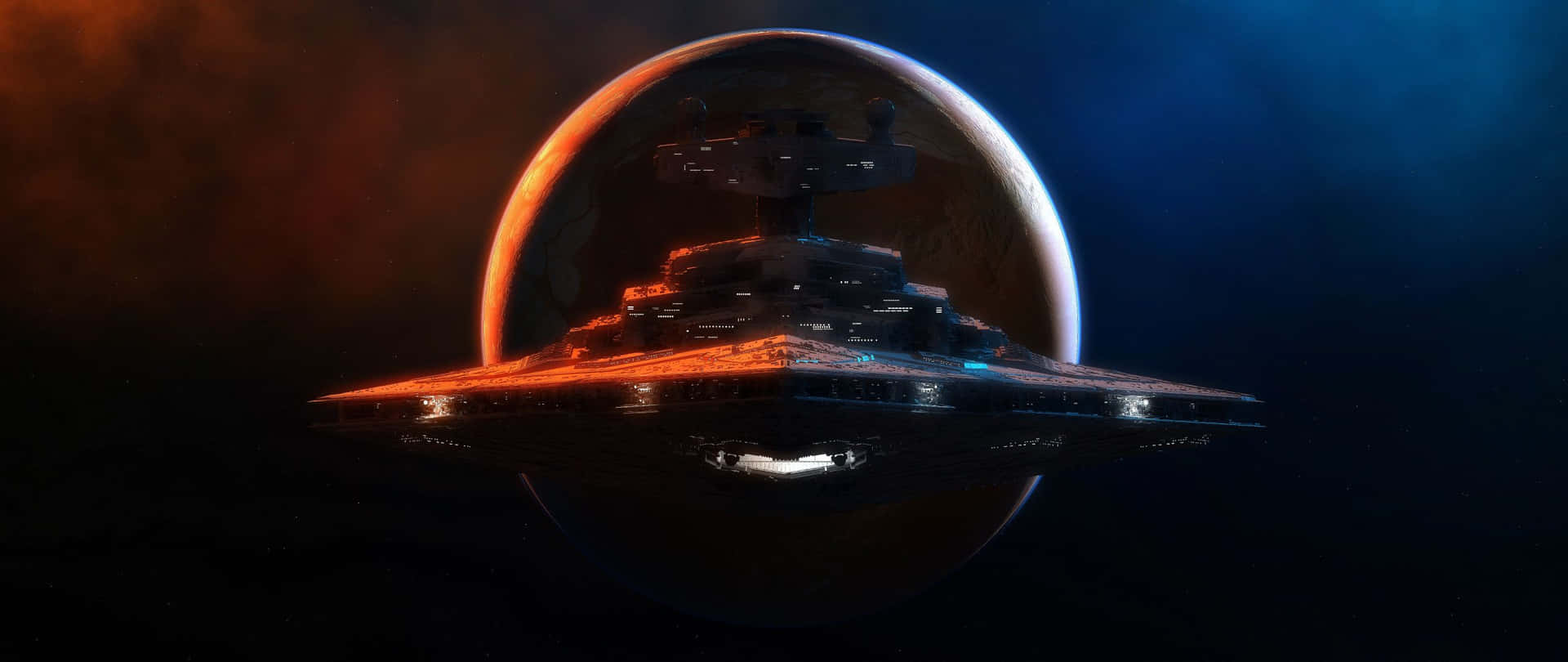 Star Wars 2560 X 1080 Cool Ship Background