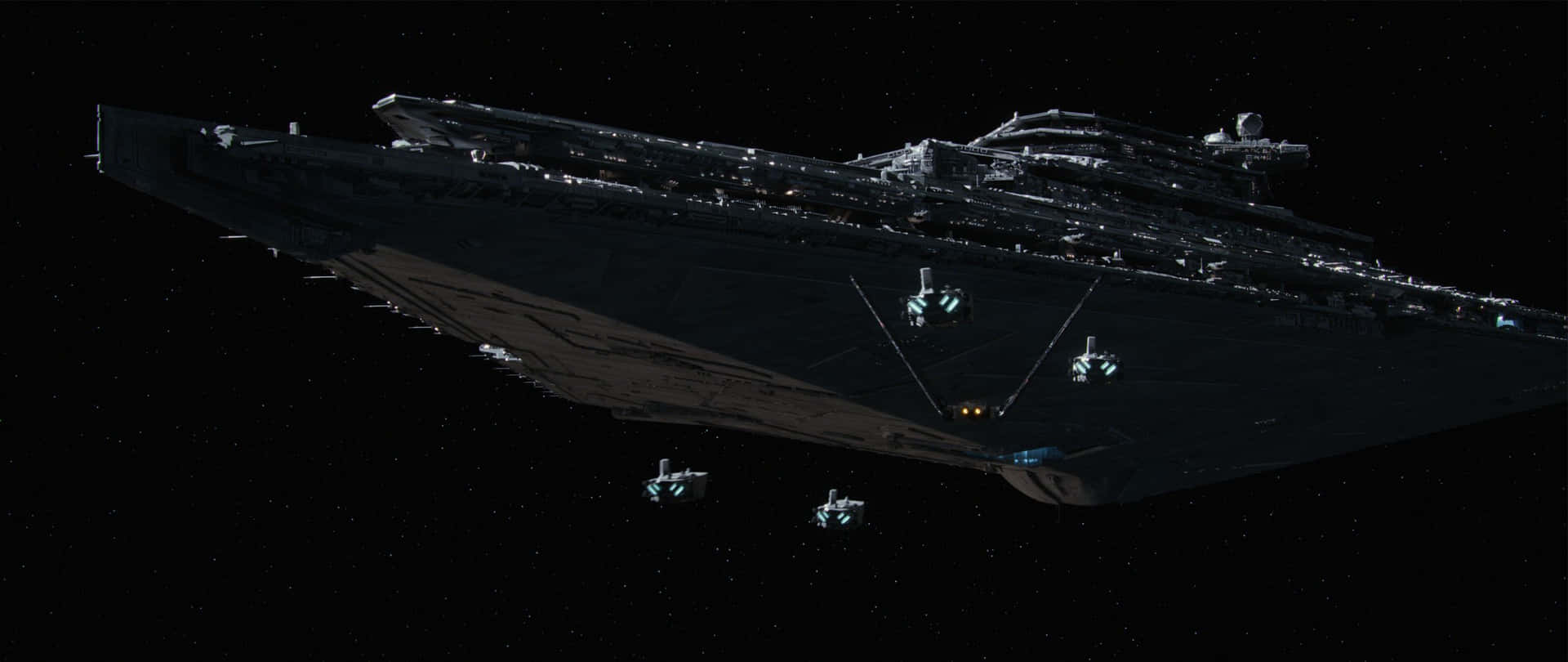 Star Wars 2560 X 1080 First Order Fleet Background