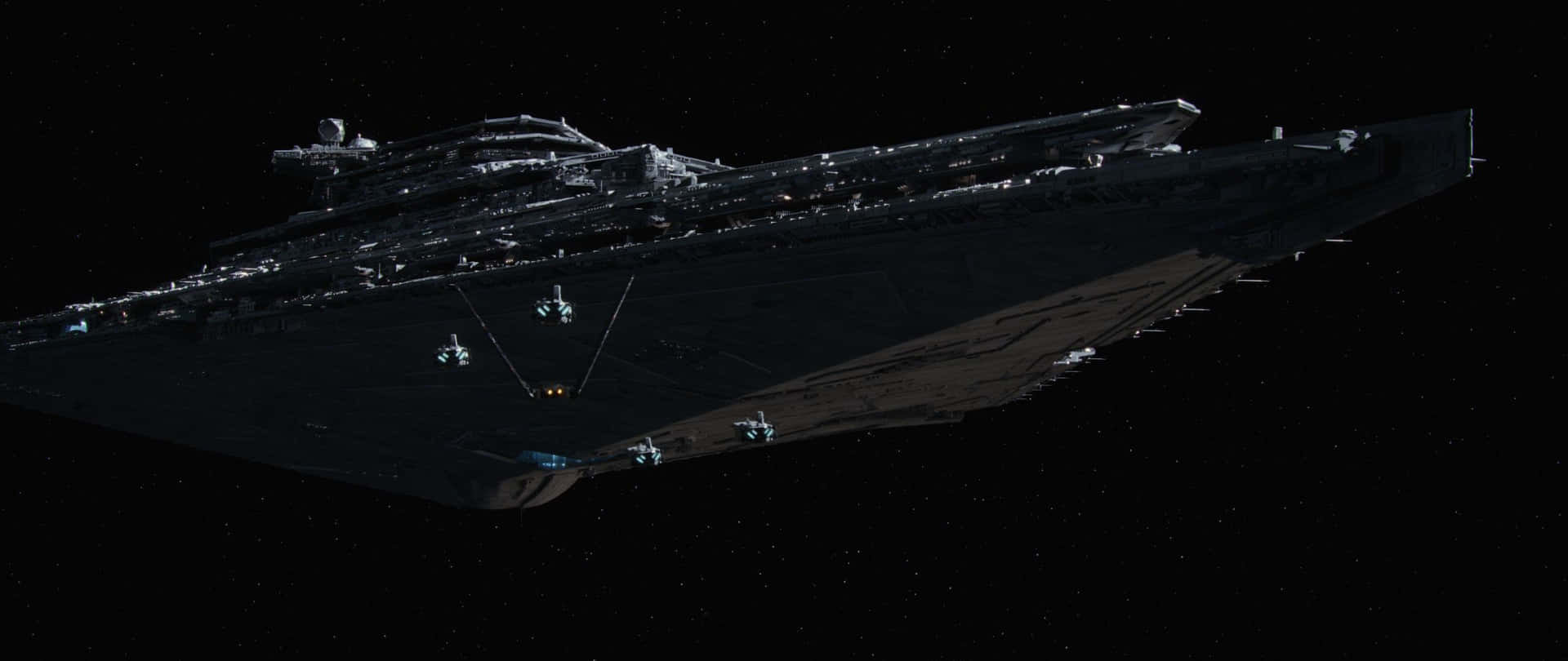 Star Wars 2560 X 1080 Spaceship Background