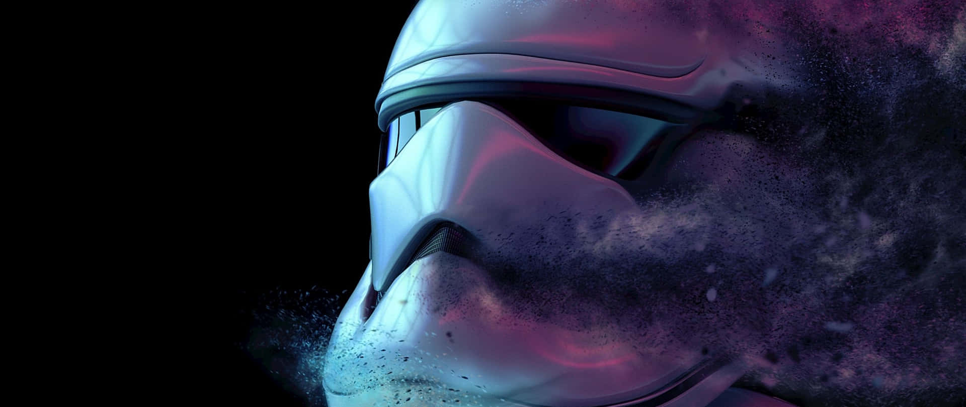 Star Wars 2560 X 1080 Storm Trooper Helmet Background