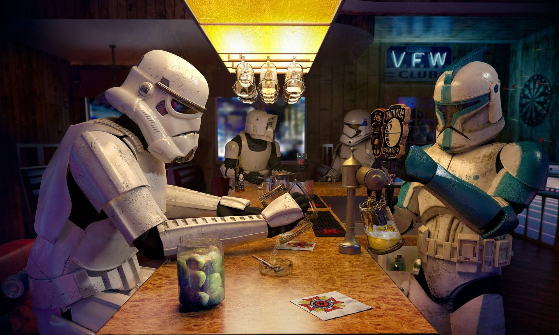 Star Wars Bar Club Background