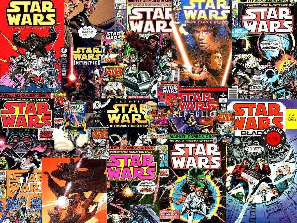 Star Wars Comic Book Background