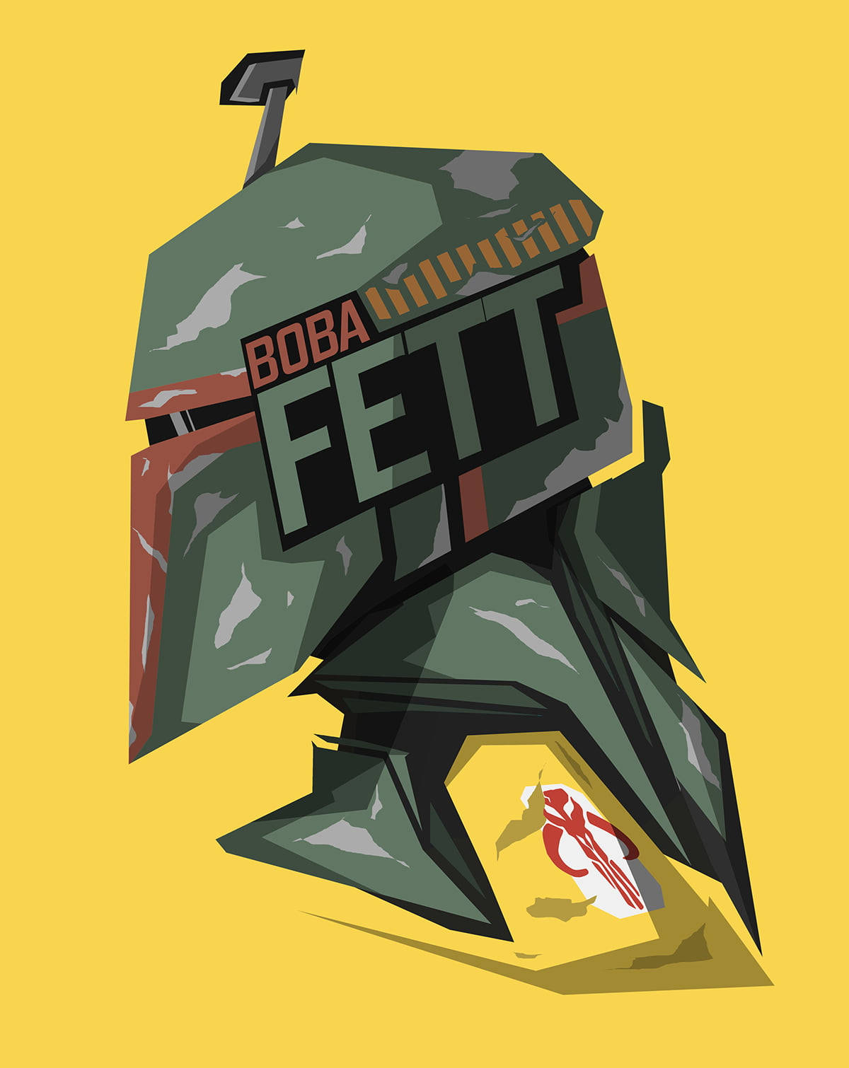 Star Wars Ipad Boba Fett Artwork Background