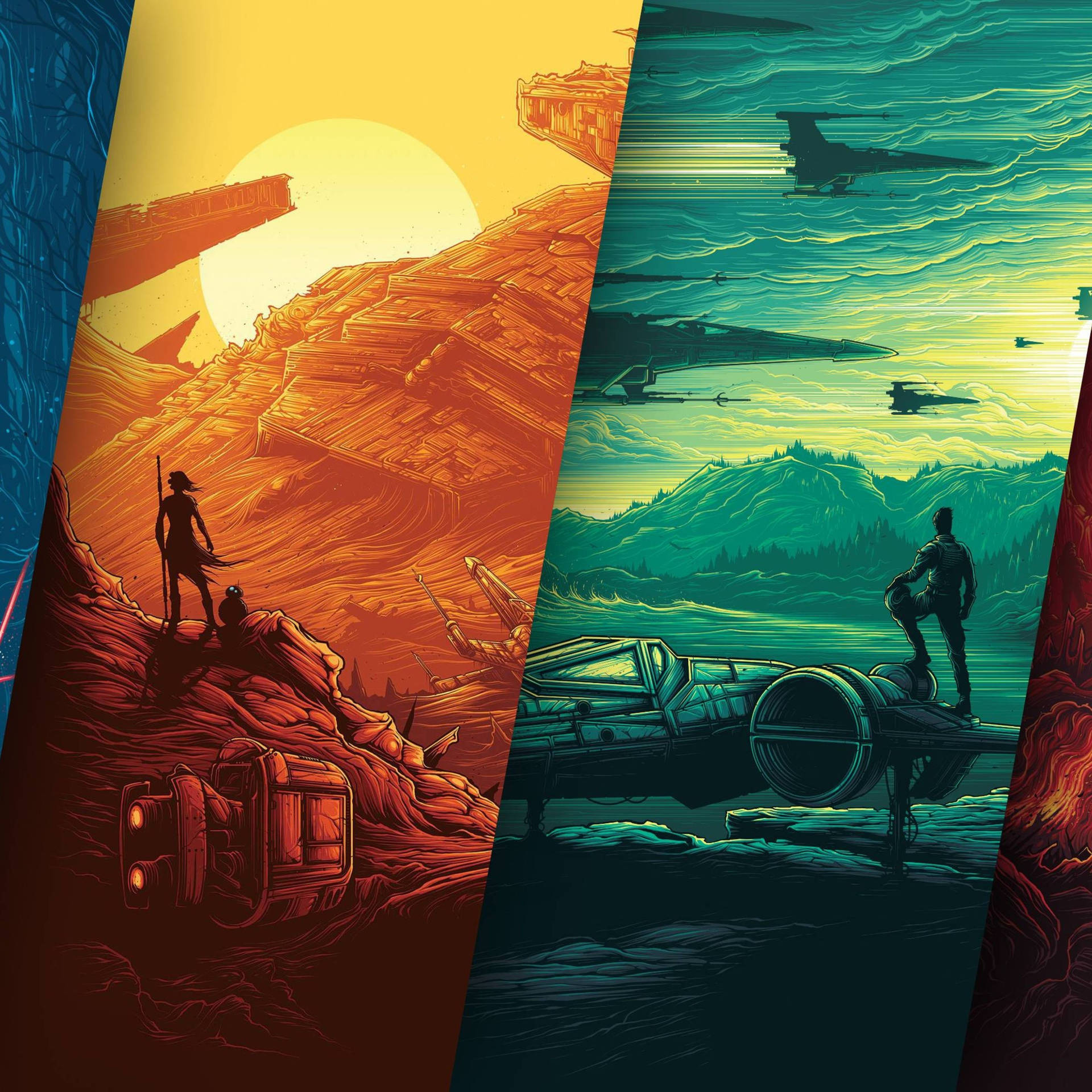 Star Wars Ipad Collage Background