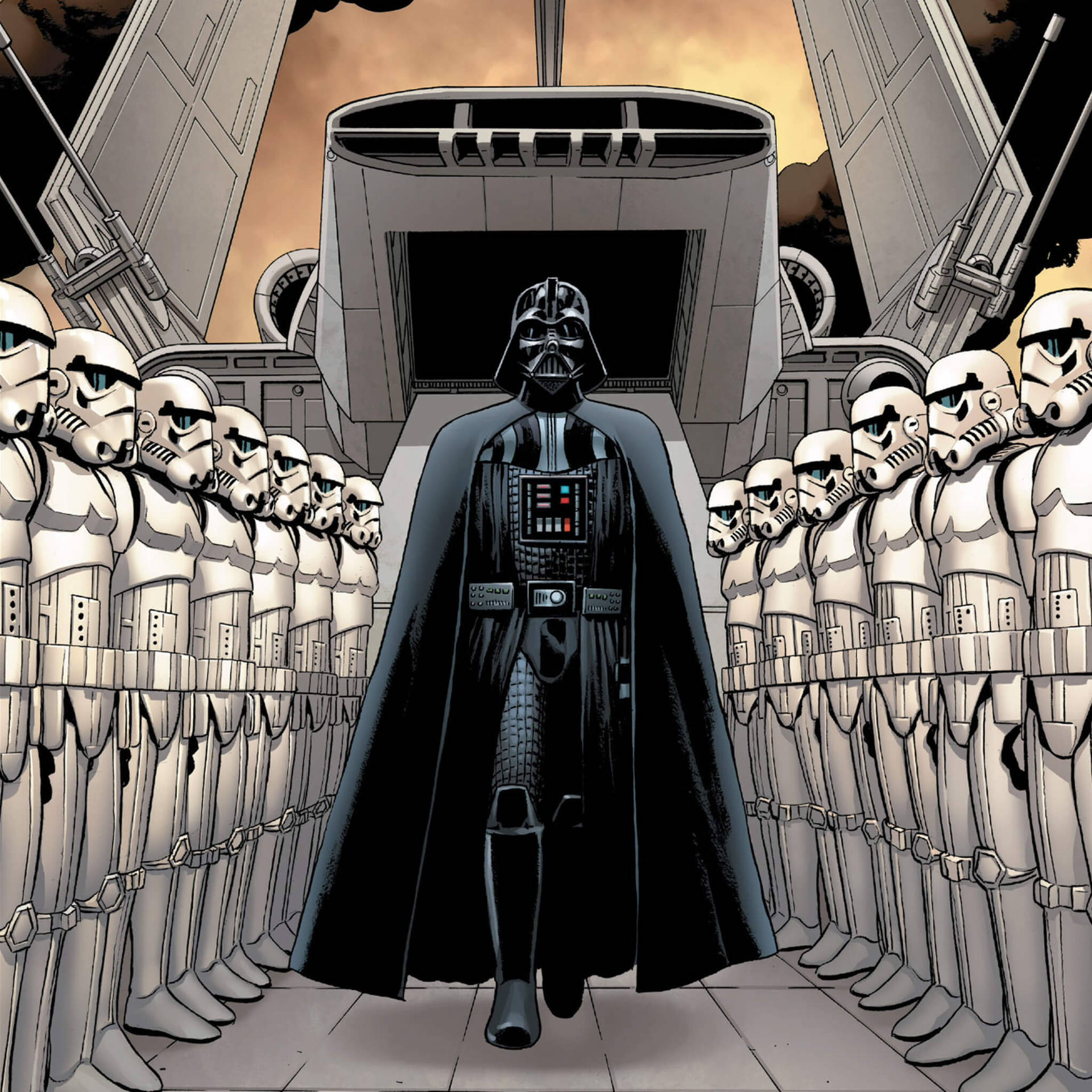 Star Wars Ipad Darth Vader Stormtroopers