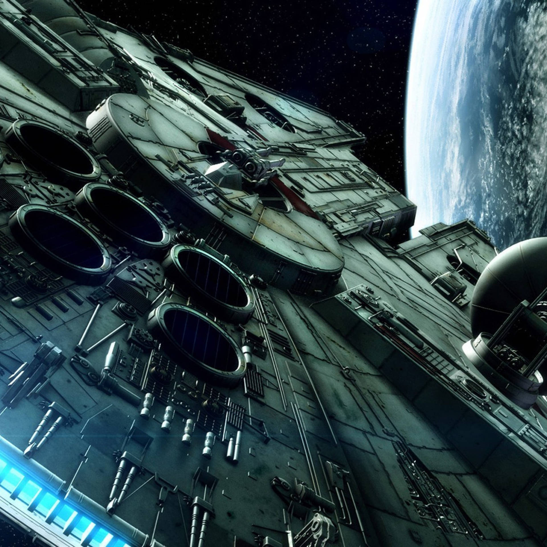 Star Wars Ipad Millennium Falcon Background