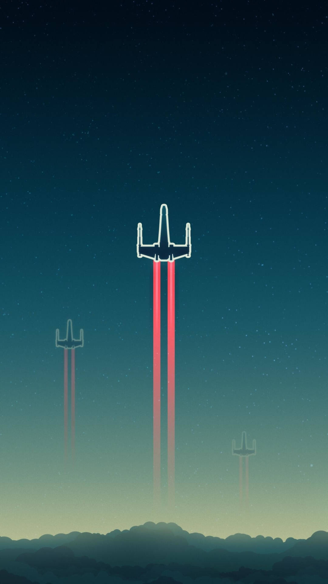 Star Wars Ipad Minimalist Starfighters Background