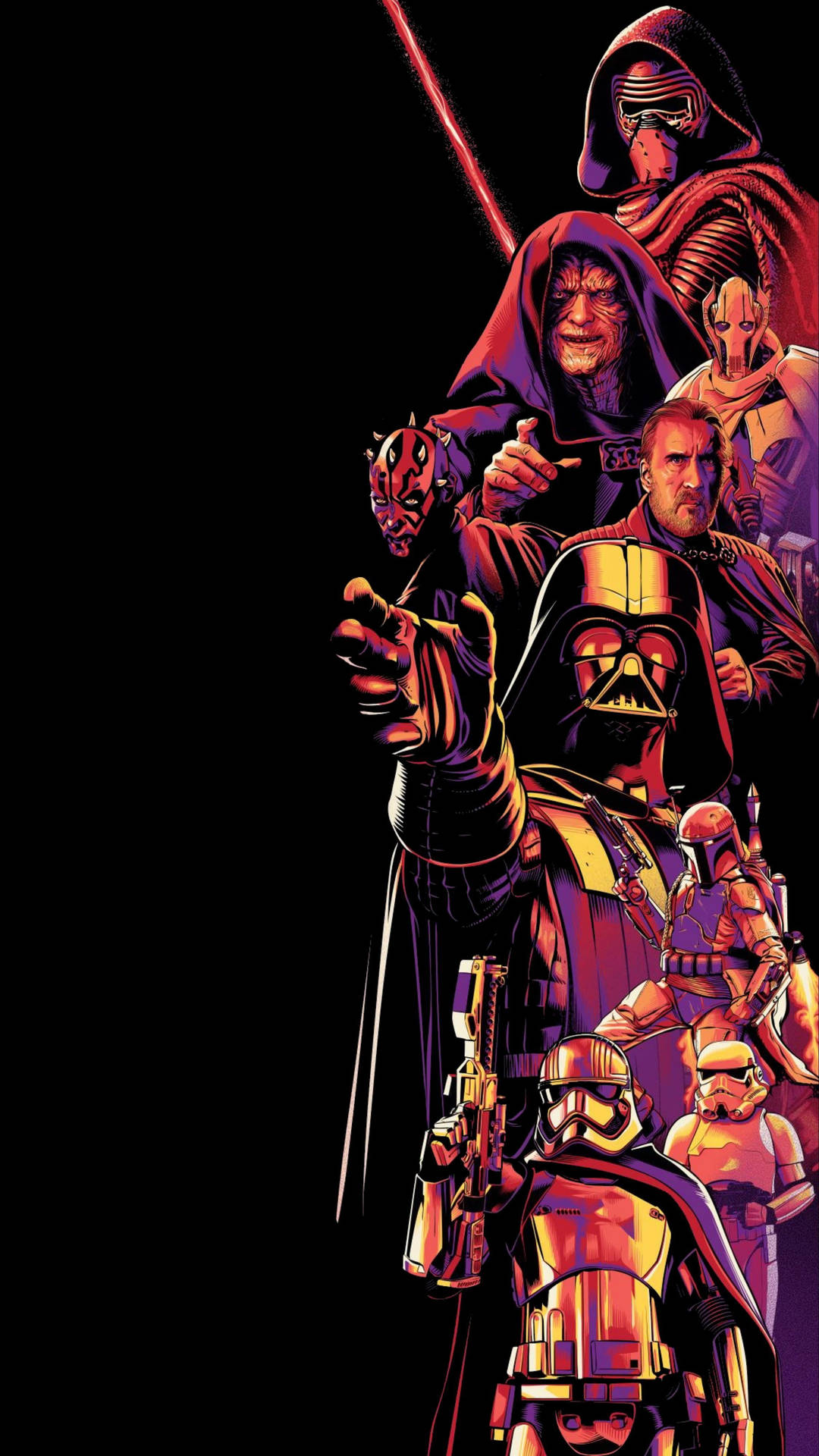 Star Wars Iphone 6 Plus Dark Side Background
