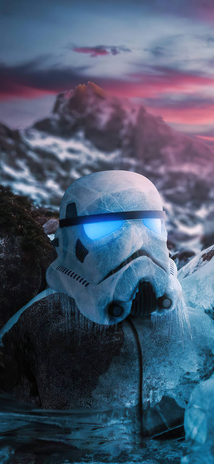 Star Wars Iphone 6 Plus Frozen Stormtrooper Background