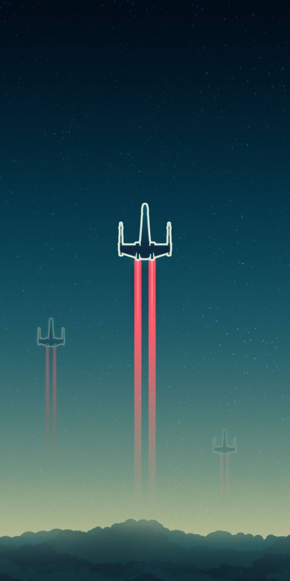 Star Wars Iphone 6 Plus Space Fighters Background