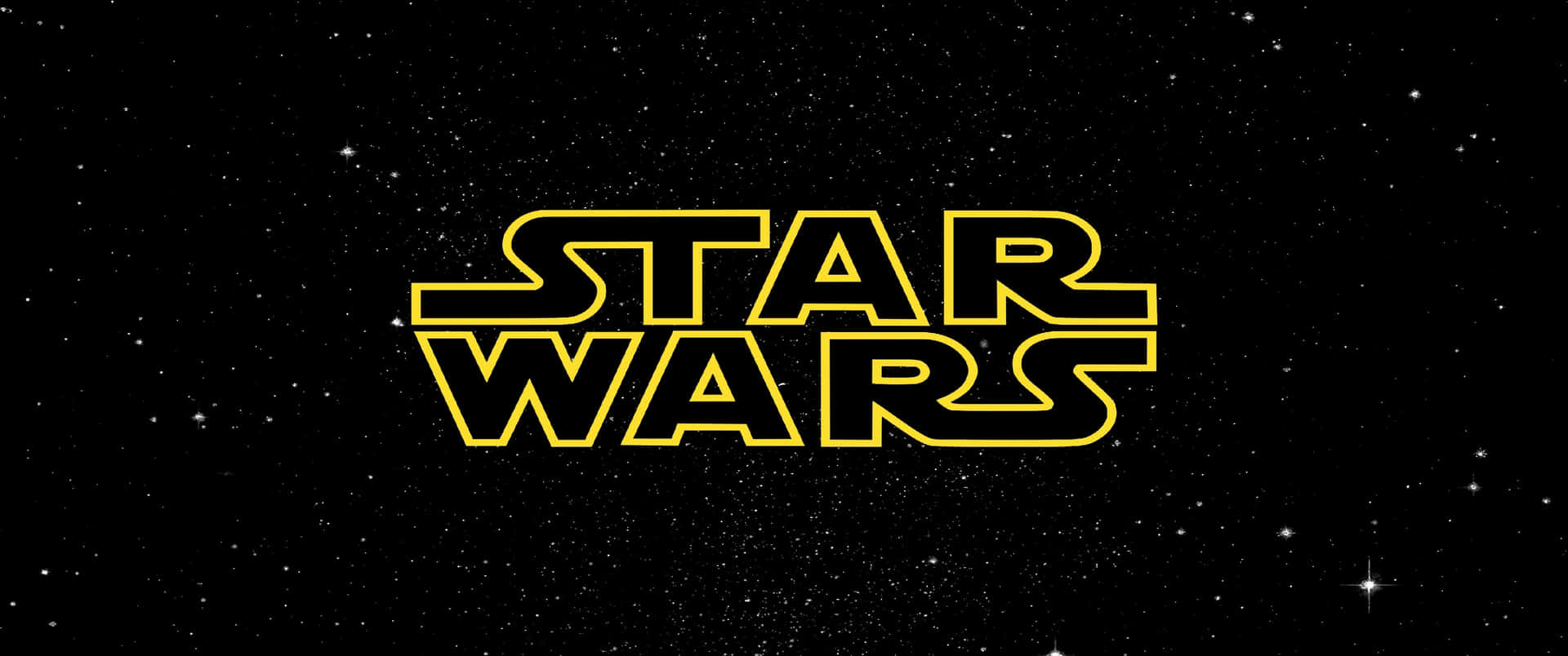 Star Wars Logo Ultra Wide Background