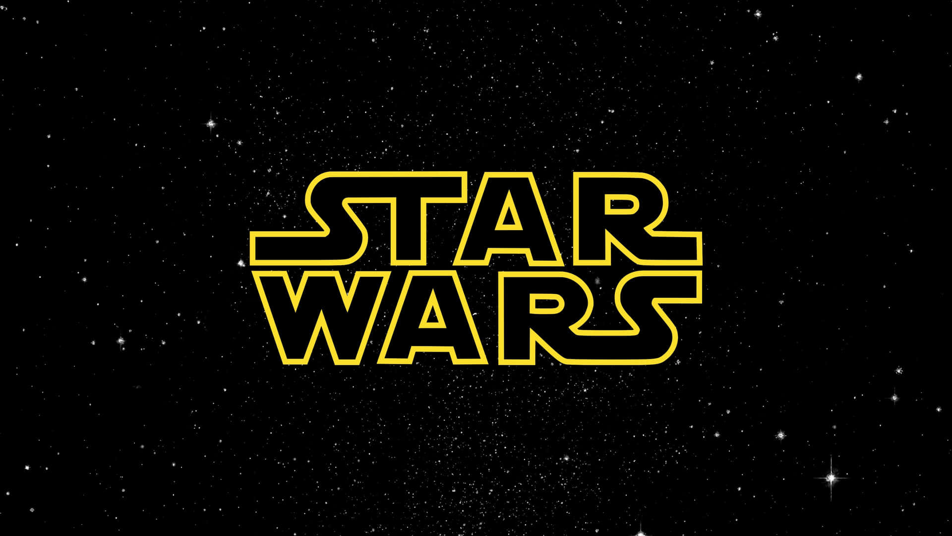 Star Wars Logo Ultra Wide Background