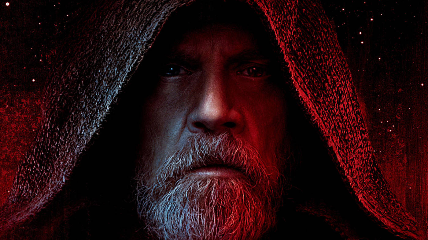 Star Wars Luke Skywalker 4k Zoomed Portrait