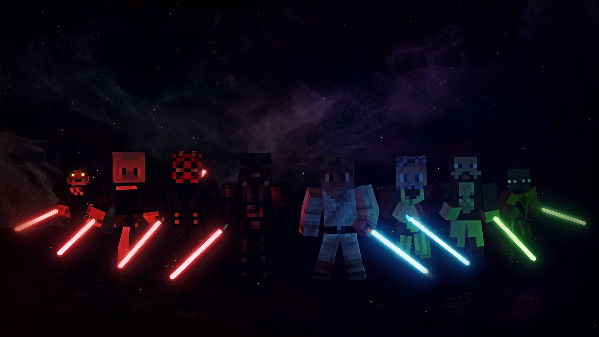 Star Wars Moving Minecraft