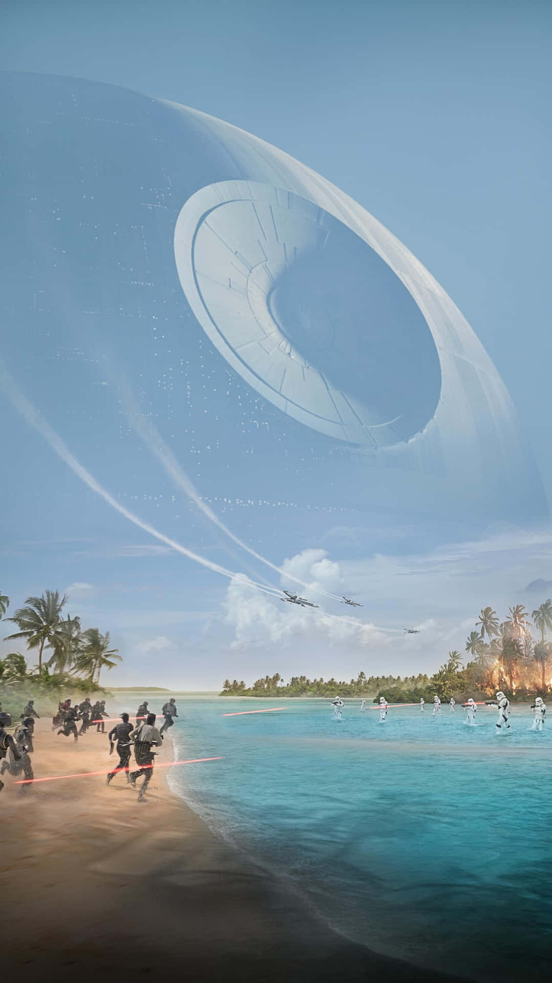 Star Wars Rogue One Death Star Background