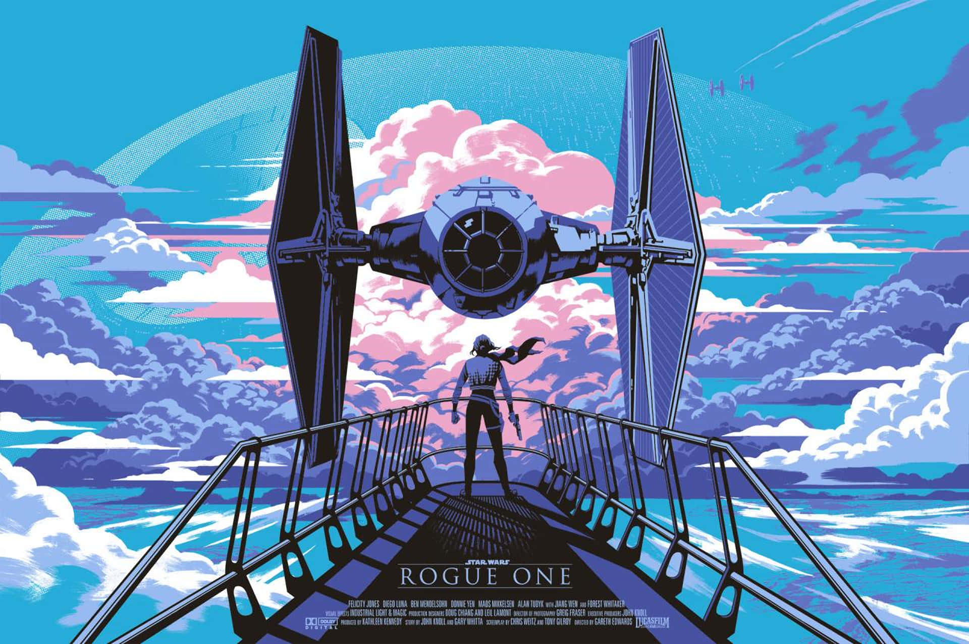 Star Wars Rogue One Tie Fighter Background